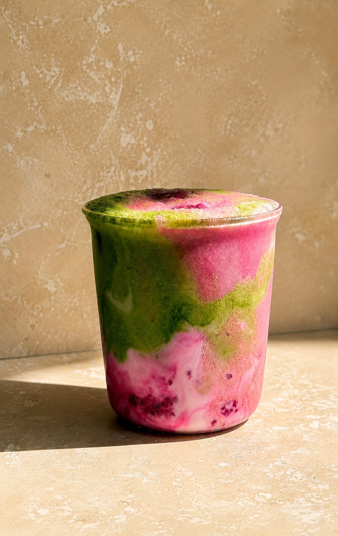 Scared Dragon Fruit Cold Foam Matcha